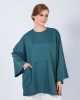 RABIA BLOUSE IN TEAL