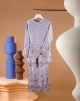 RAISHA BAJU KURUNG IN DUSTY BLUE