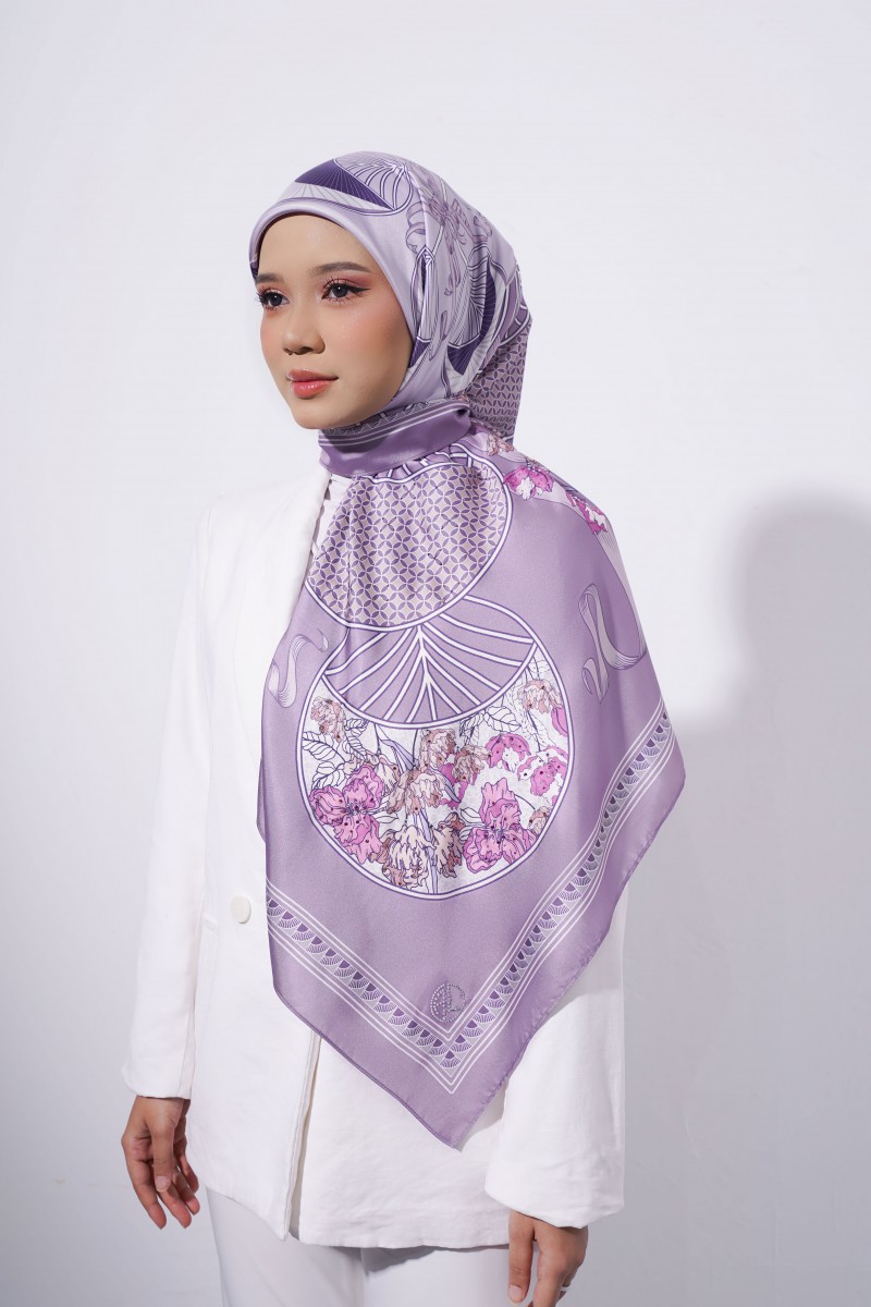 SQUARE RAYANA PRINTED