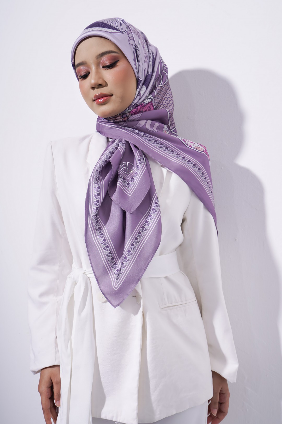 SQUARE RAYANA PRINTED