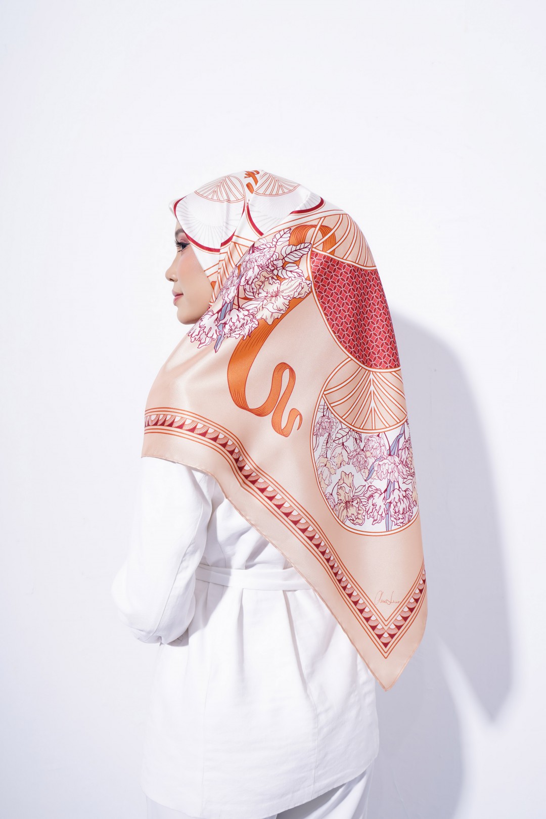 SQUARE RAYANA PRINTED