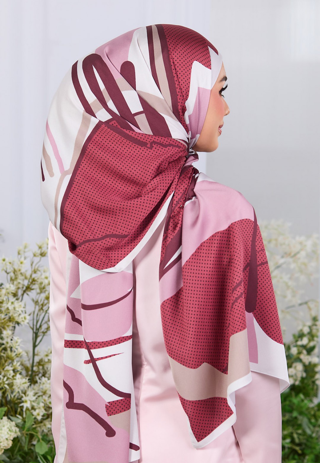 SHAWL LUSH WHISPER PRINTED
