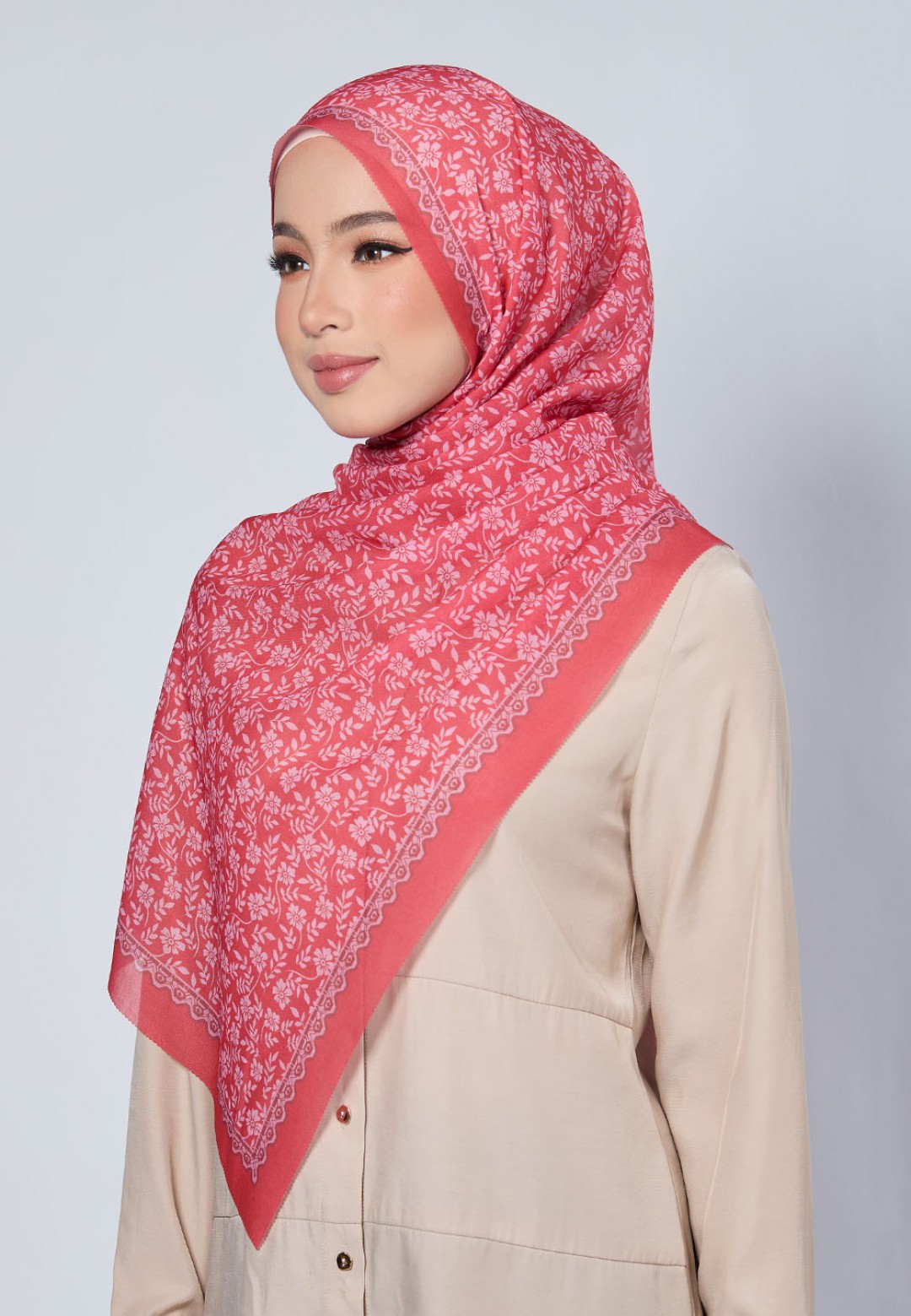 SHAWL DALIA VOILE LASERCUT