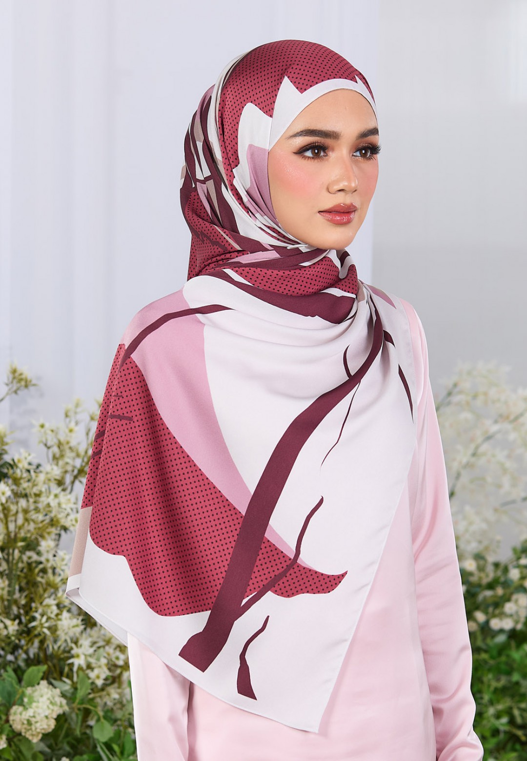 SHAWL LUSH WHISPER PRINTED