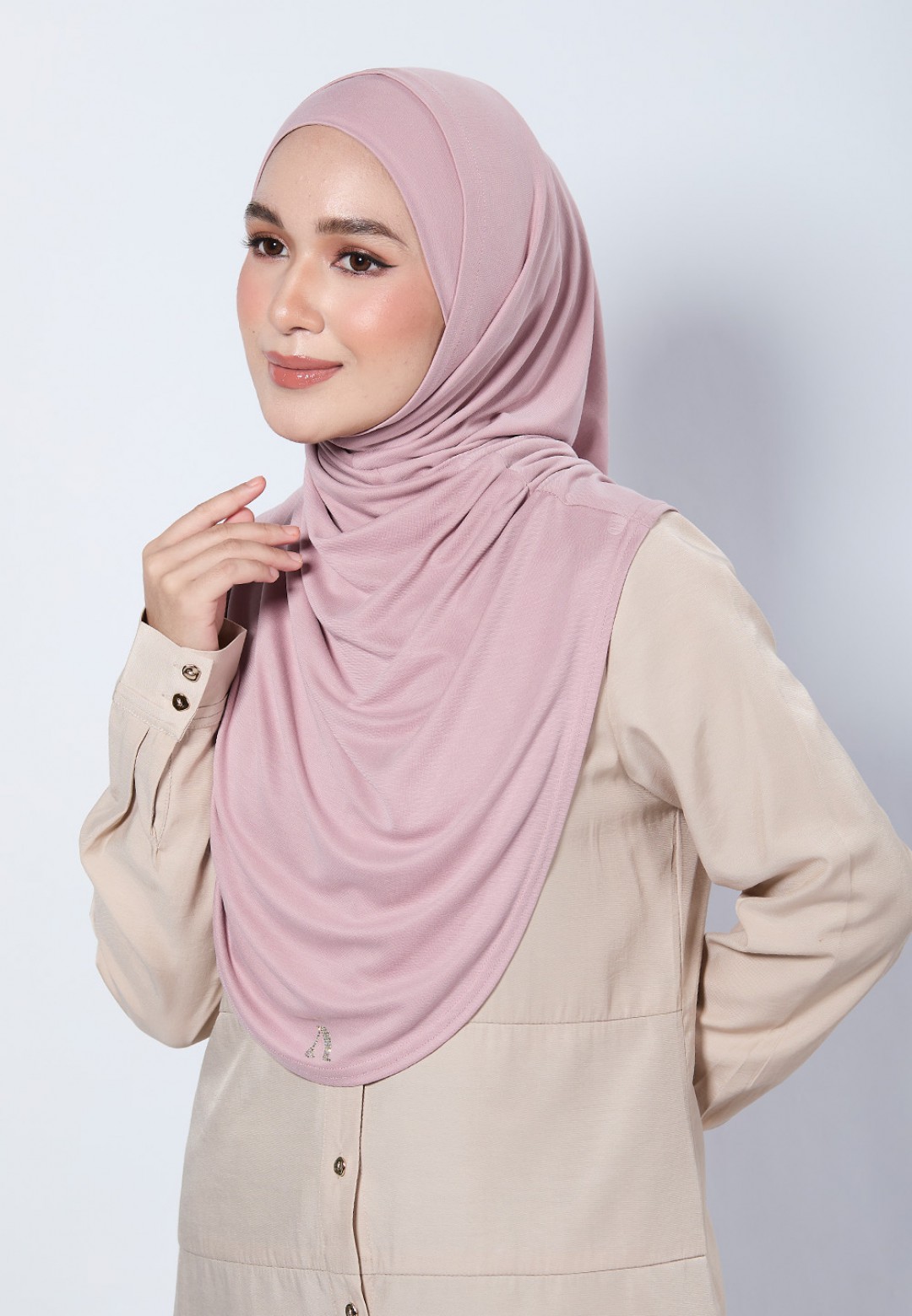 INSTANT ASYRIA PLEAT LABUH PLAIN
