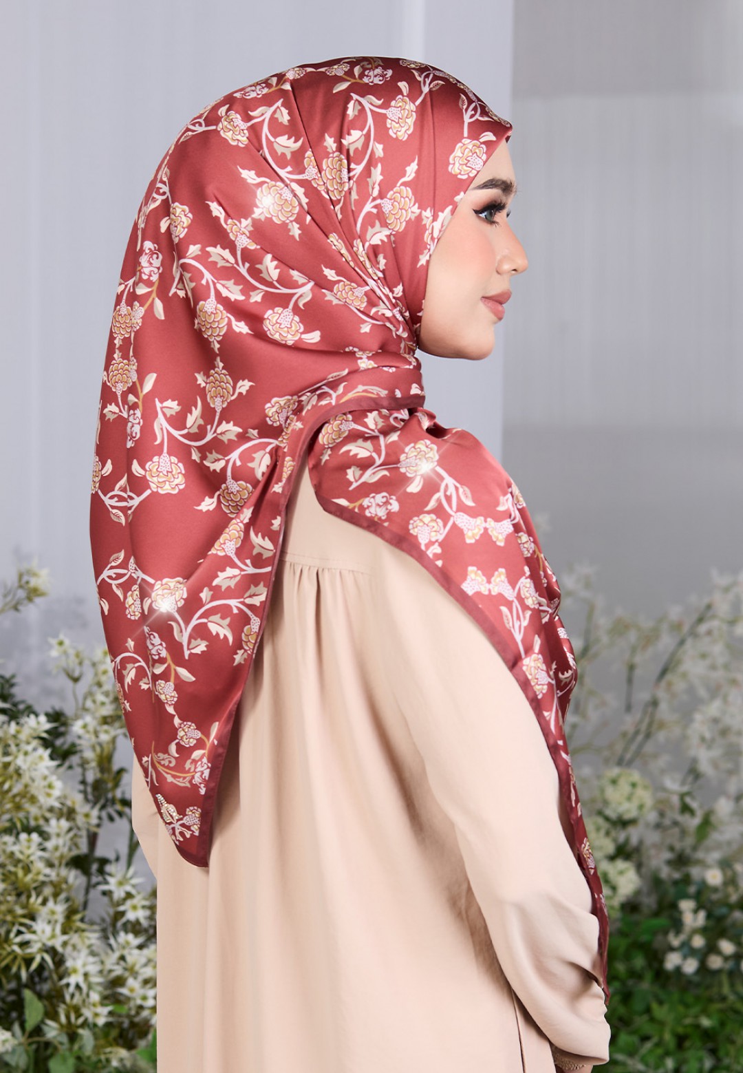 SQ LUNAFLUER PRINTED DIAMOND