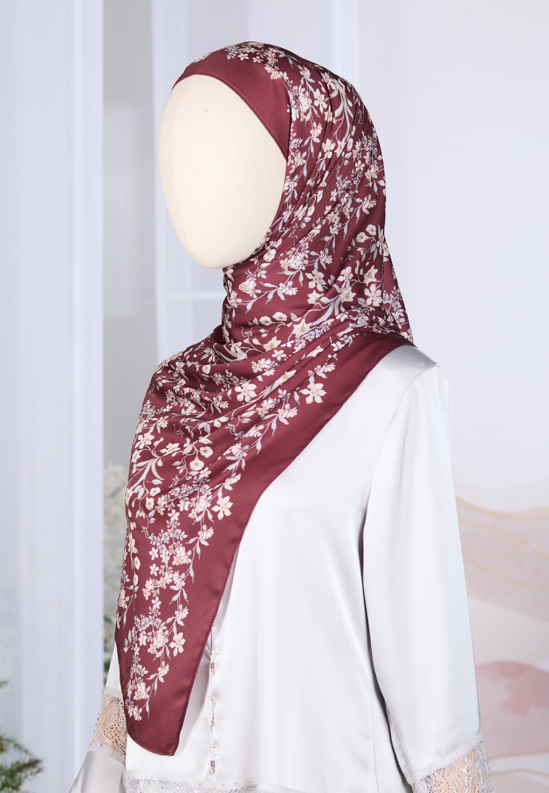 SHAWL ROSARIA PRINTED