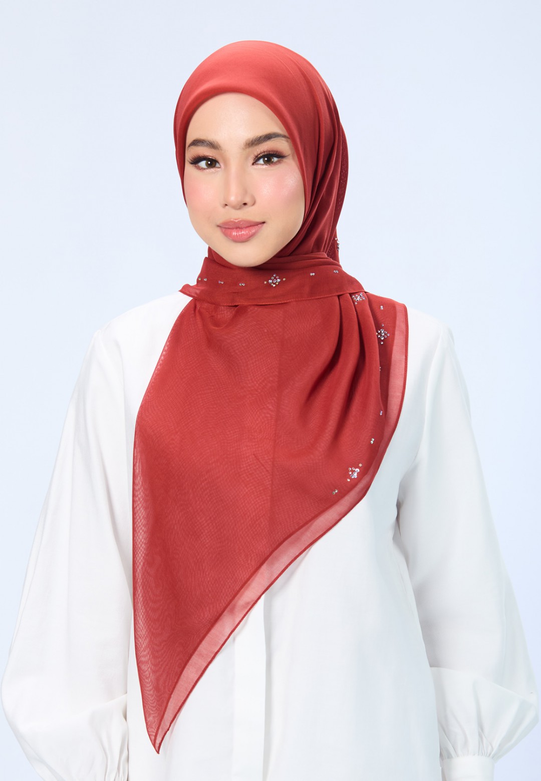 SQ LILYORA VOILE PLAIN DIAMOND