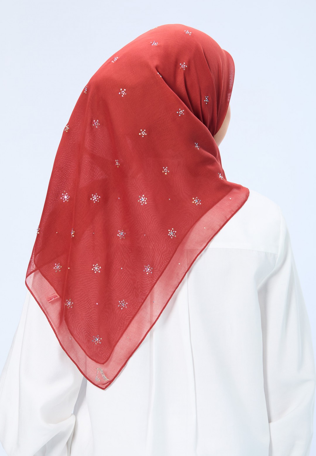 SQ FLORELLIS VOILE PLAIN DIAMOND