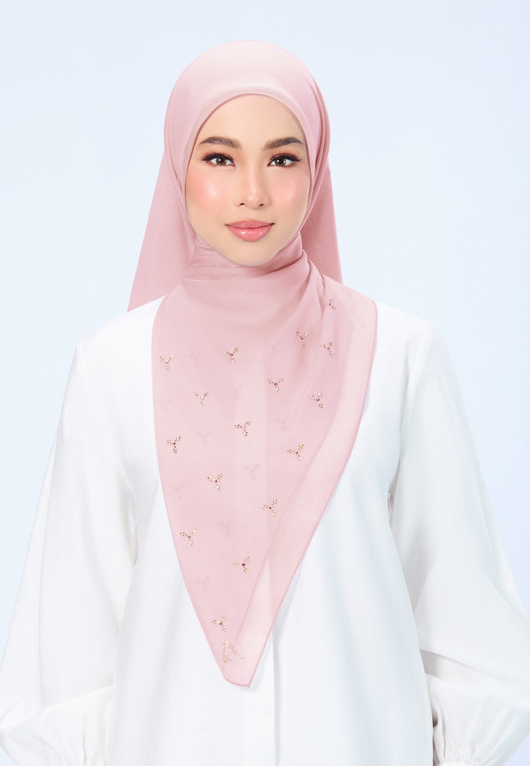 SQ CRYSTALLIQUE VOILE PLAIN DIAMOND