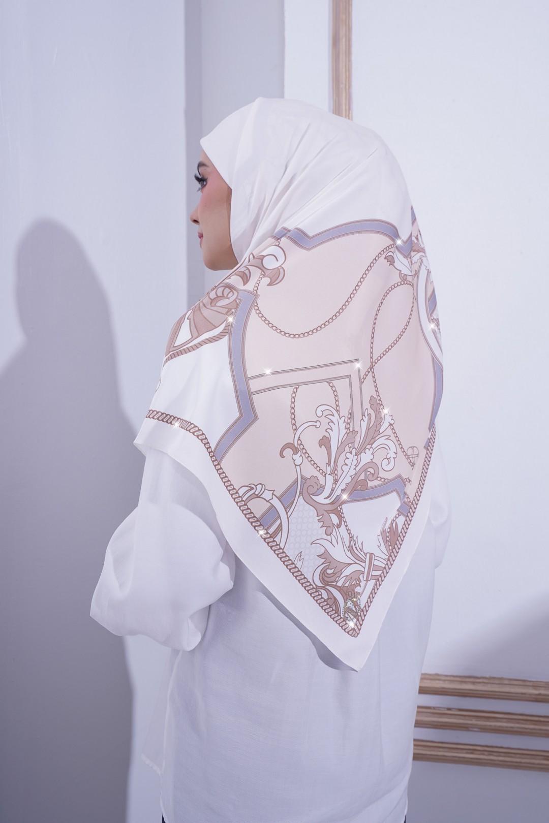 SQ ROSIE PRINTED DIAMOND