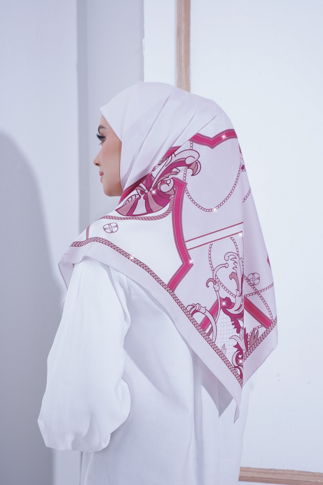 SQ ROSIE PRINTED DIAMOND