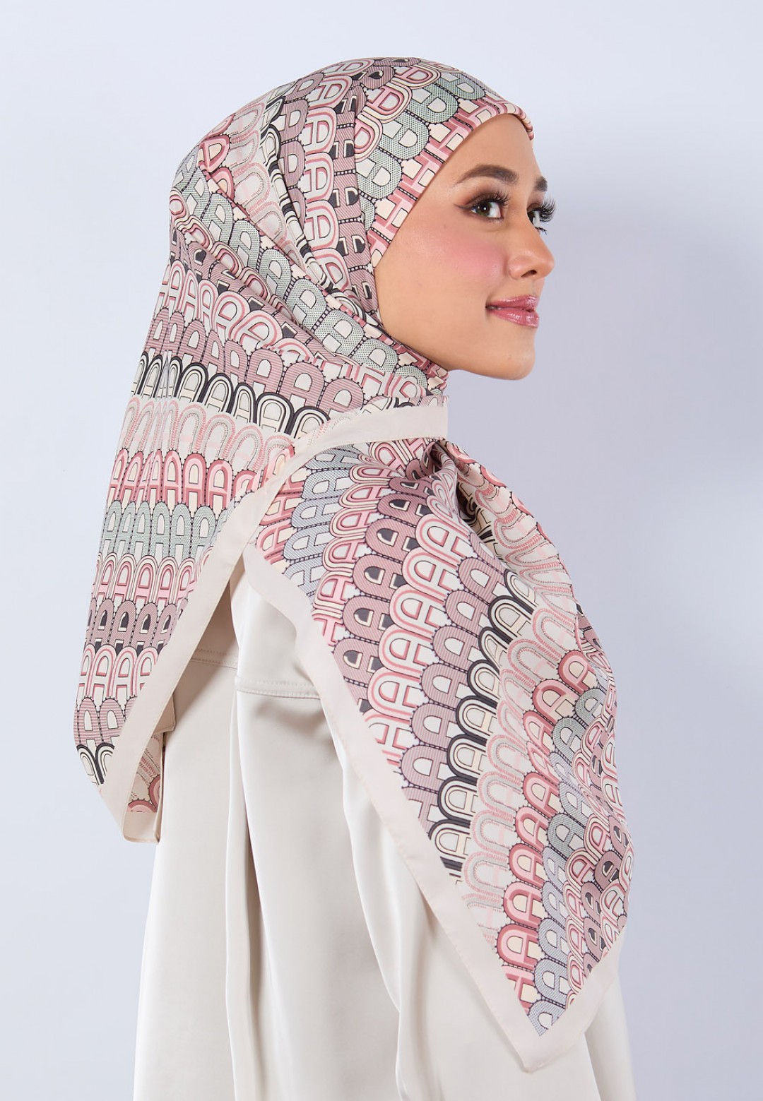 SQ A MONO TWILL PRINTED
