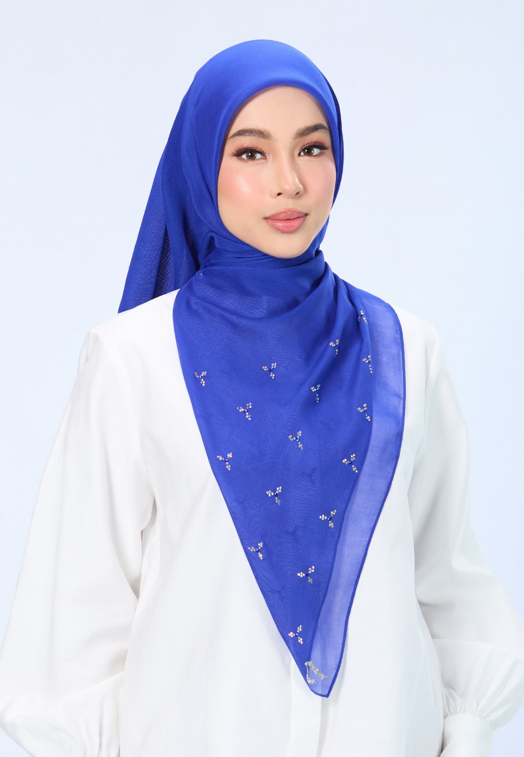SQ CRYSTALLIQUE VOILE PLAIN DIAMOND