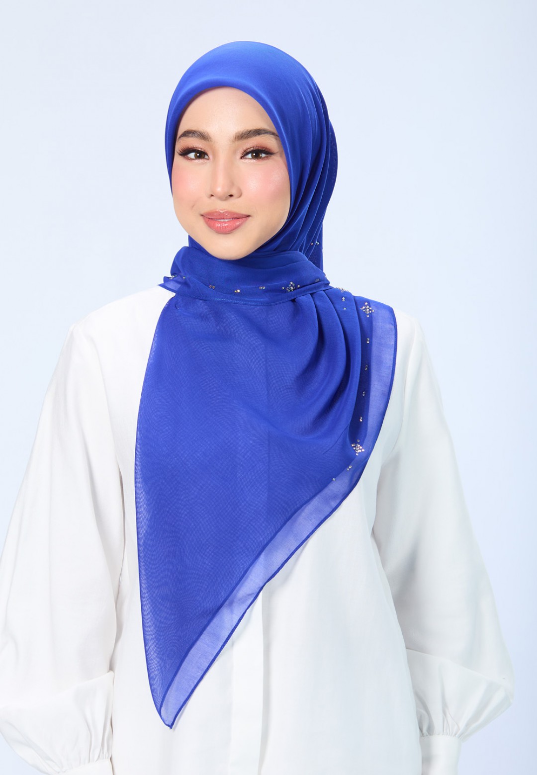 SQ LILYORA VOILE PLAIN DIAMOND