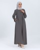 RUHEE JUBAH IN GREY