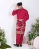 BAJU MELAYU ALWAN IN RED BERRY