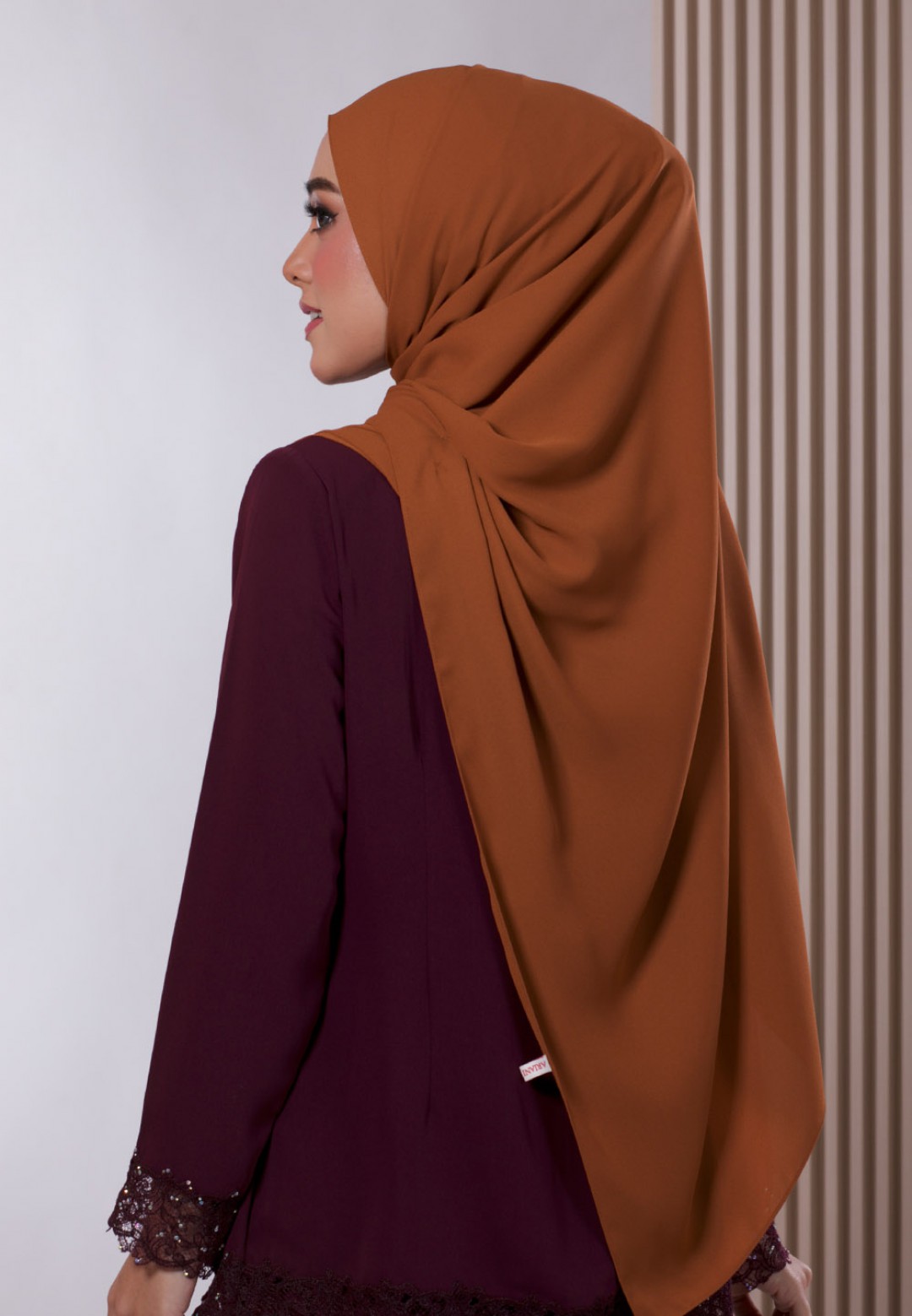 SHAWL WARDIYAH PLAIN DIAMOND 238