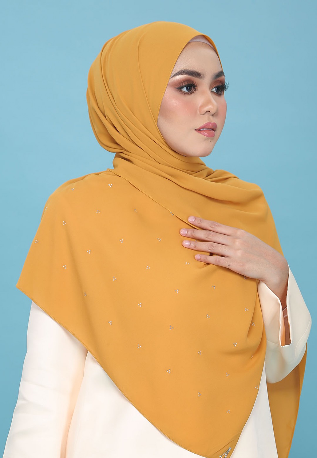 SHAWL TRIO PLAIN DIAMOND 238