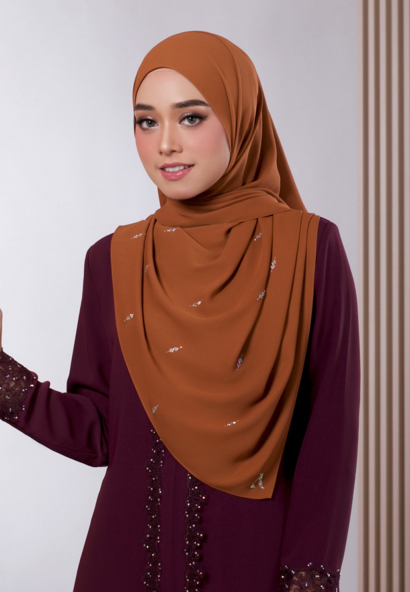 SHAWL WARDIYAH PLAIN DIAMOND 238