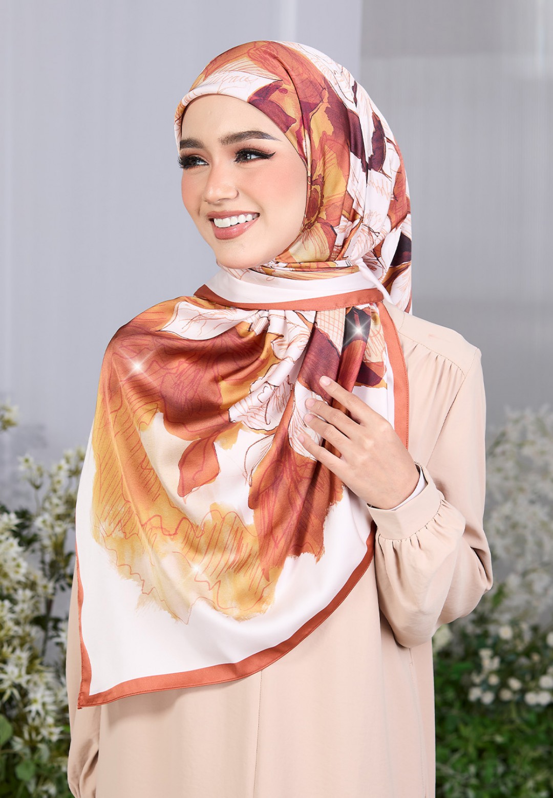 SQ LILIORA GRACE PRINTED DIAMOND