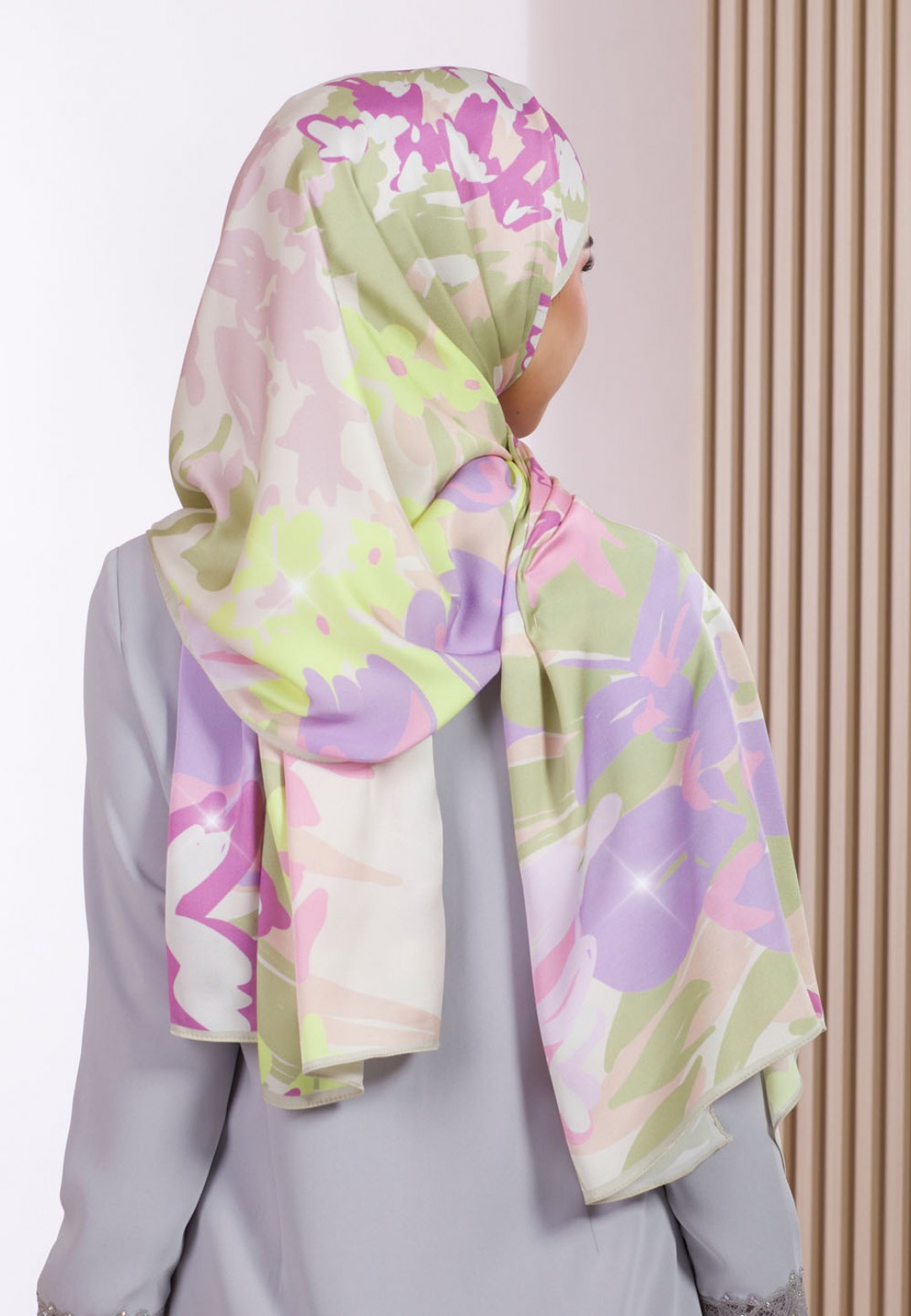 SHAWL 298 ASMA PRINTED DIAMOND