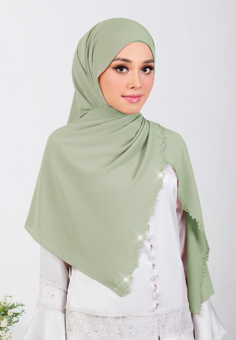 SHAWL INNARAH EMBROIDERY DIAMOND