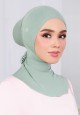 FITTED NECK TIE BACK INNER 79 (VOL III) IN SAGE