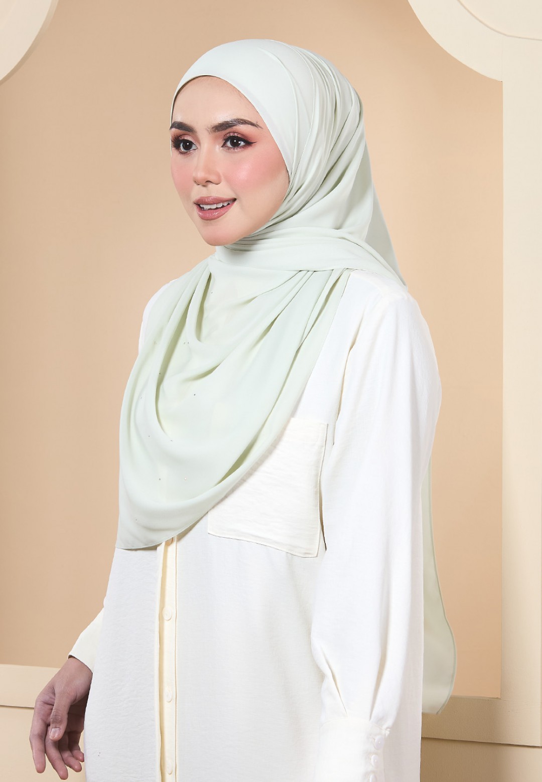 SHAWL LENA PLAIN DIAMOND