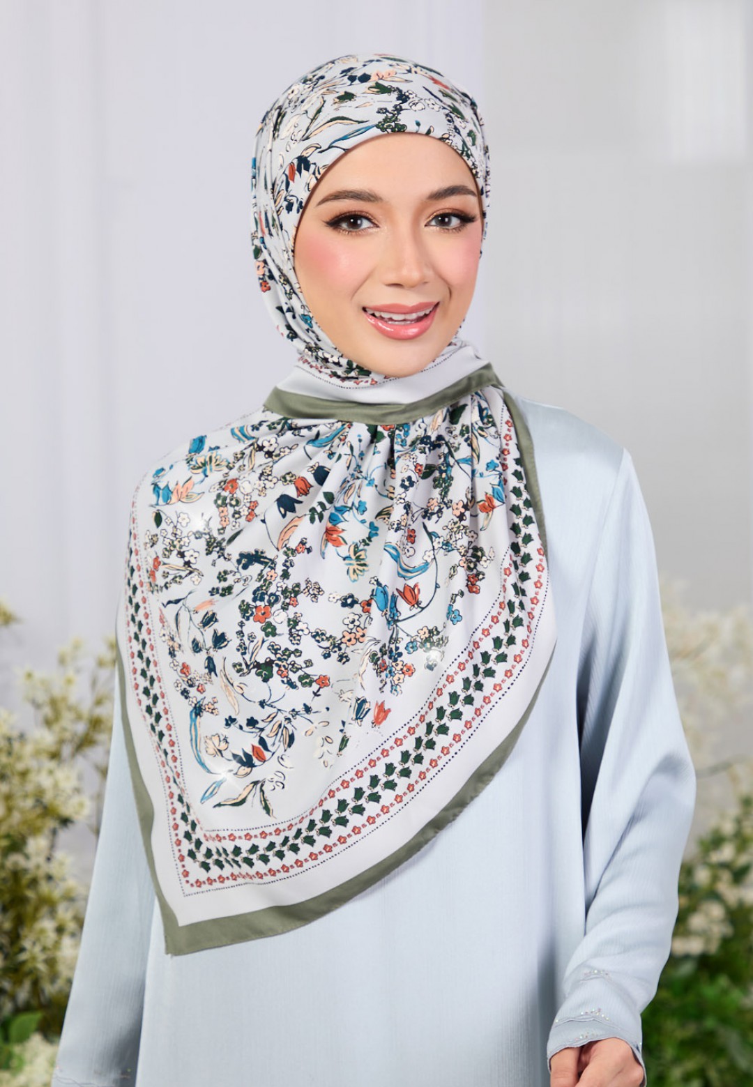 SQ RANYA TWILL PRINTED DIAMOND
