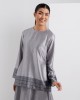 SAIDA BLOUSE IN LIGHT GREY