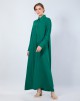 SHAINA DRESS IN EVERGREEN