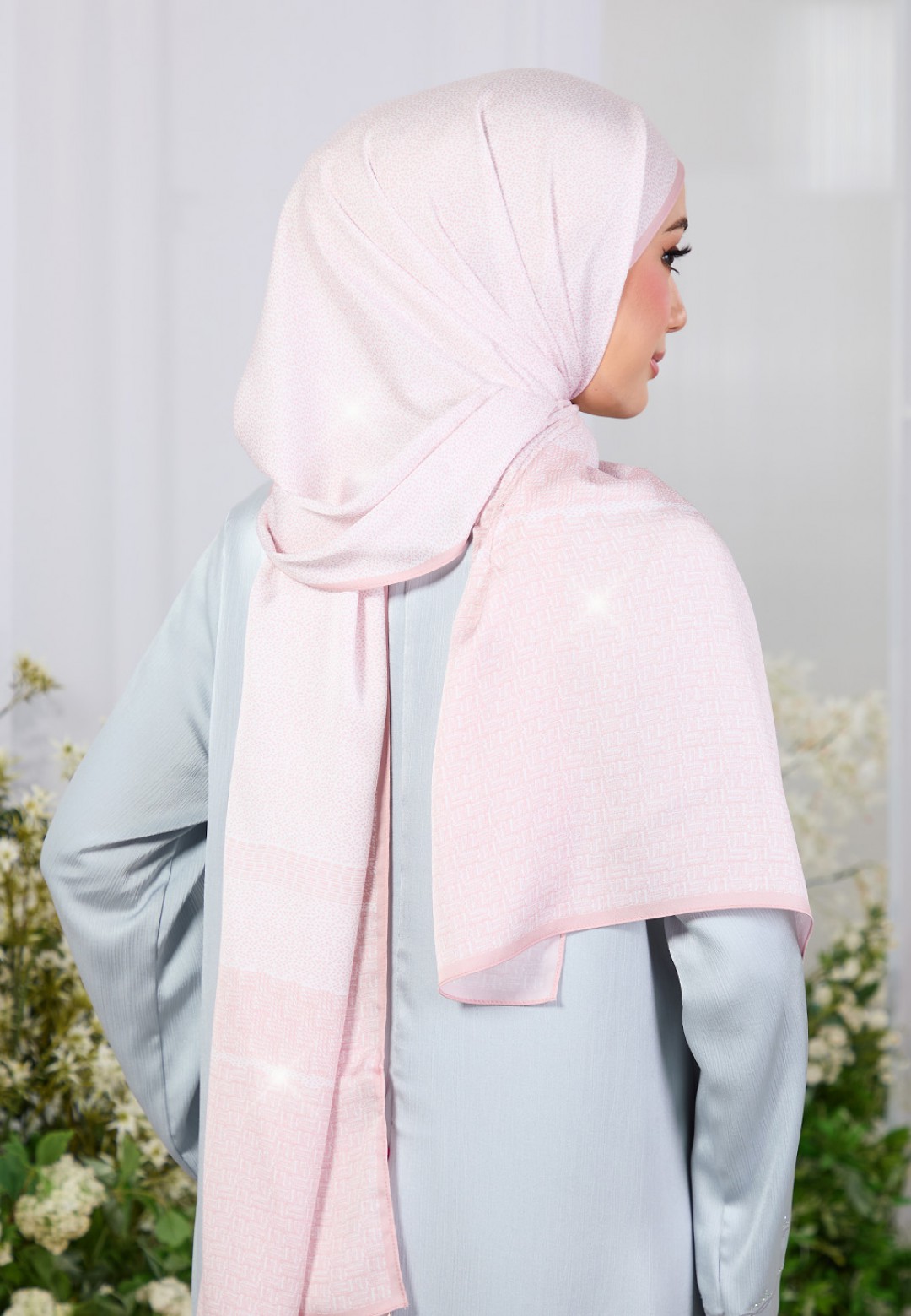 SHAWL VELURINE PRINTED DIAMOND