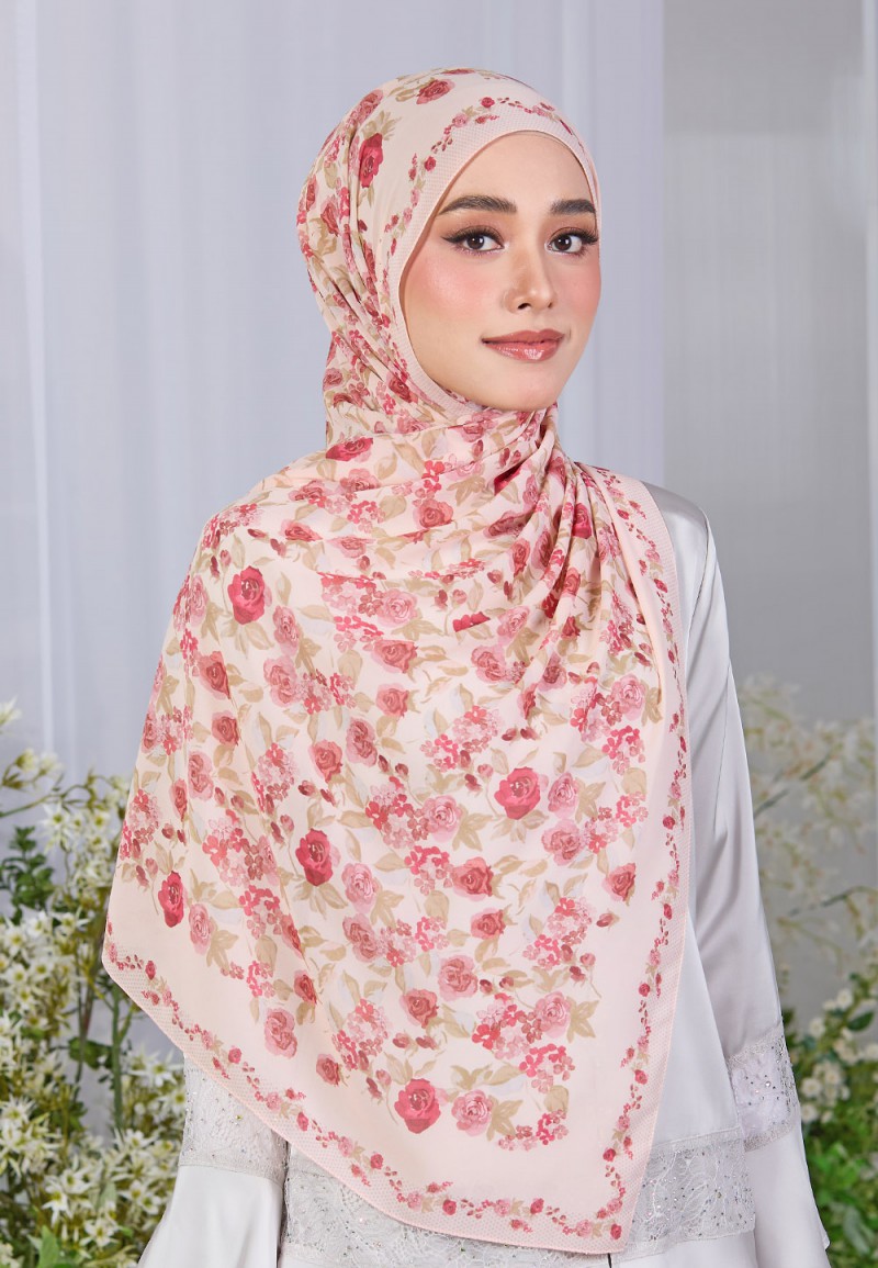 SHAWL DREAMY BLOOM PRINTED