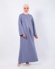 SAWDA JUBAH IN DUSTY BLUE