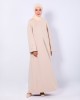 SAWDA JUBAH IN LIGHT BROWN