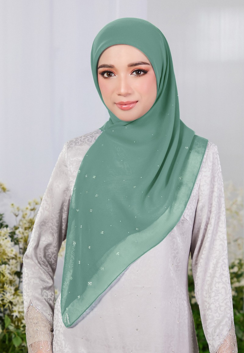 SQ FLUERENCE VOILE PLAIN DIAMOND