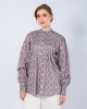 SHANIYA BLOUSE IN BURNT ORANGE