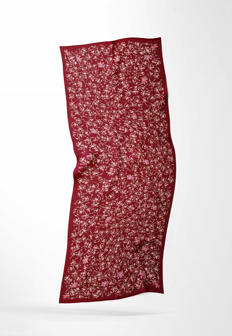SHAWL FLURISCENT PRINTED