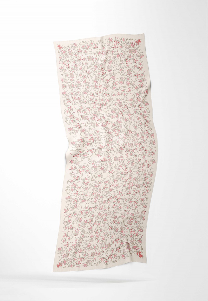 SHAWL FLURISCENT PRINTED