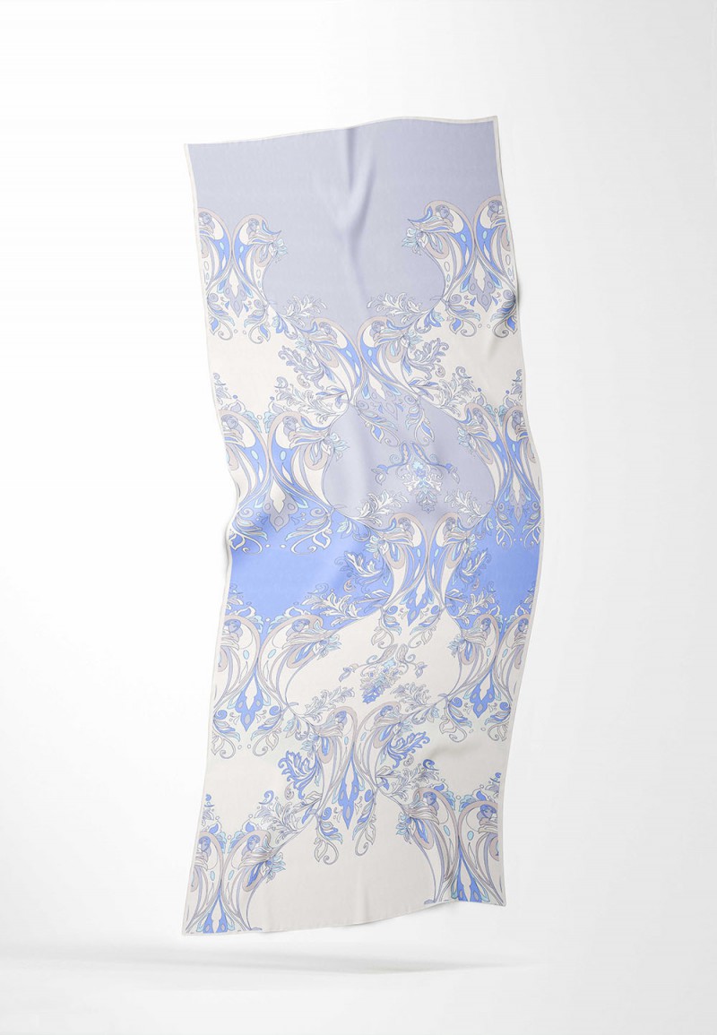 SHAWL MAGNOLISSE PRINTED DIAMOND