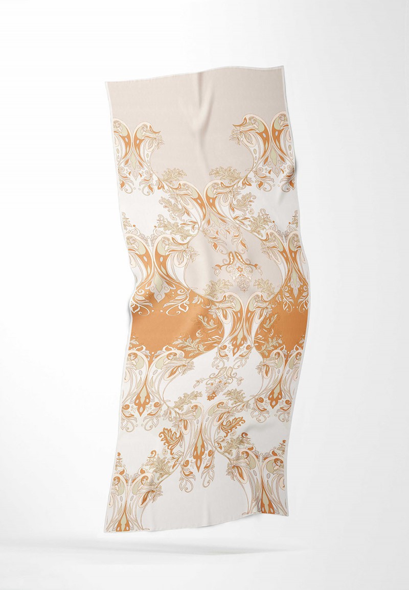 SHAWL MAGNOLISSE PRINTED DIAMOND