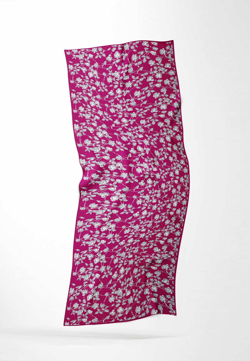 SHAWL ROSABLISS PRINTED