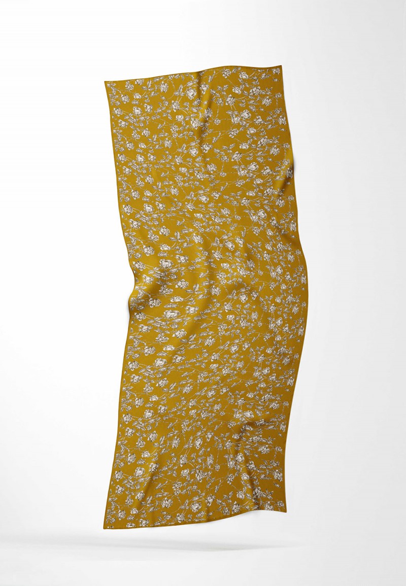 SHAWL ROSABLISS PRINTED