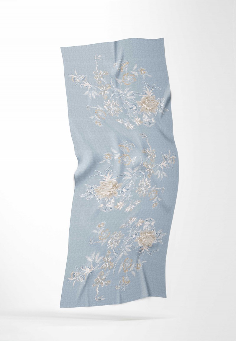 SHAWL ROSELURE PRINTED