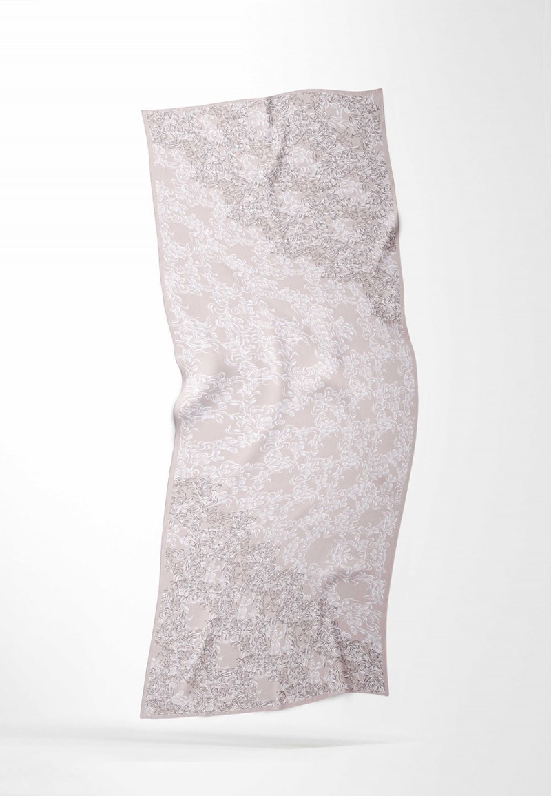 SHAWL VELVET GLOW PRINTED
