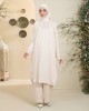 SHEREEN TUNIC BLOUSE IN NUDE