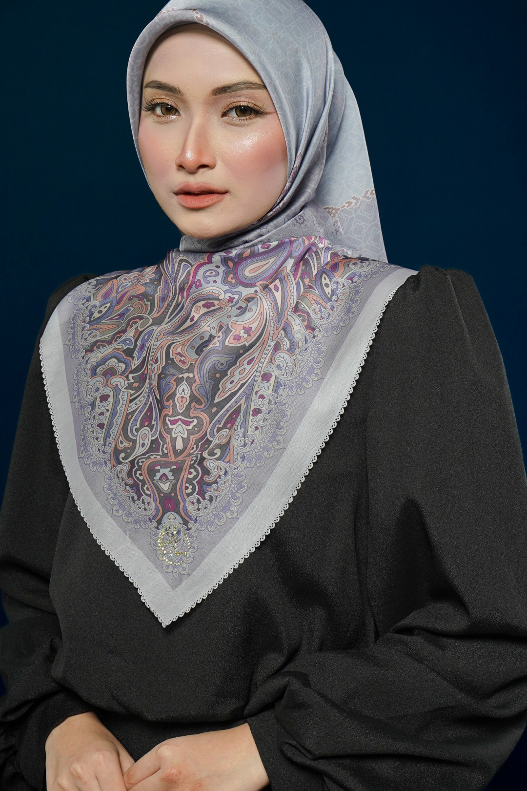 SQ SHEILA VOILE PTD LASERCUT 189