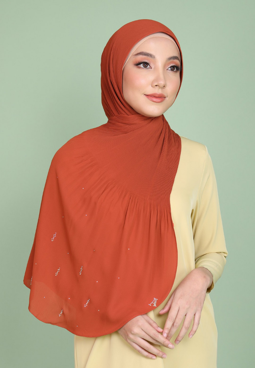 SHAWL PRETTY PLEATS DIAMOND 238