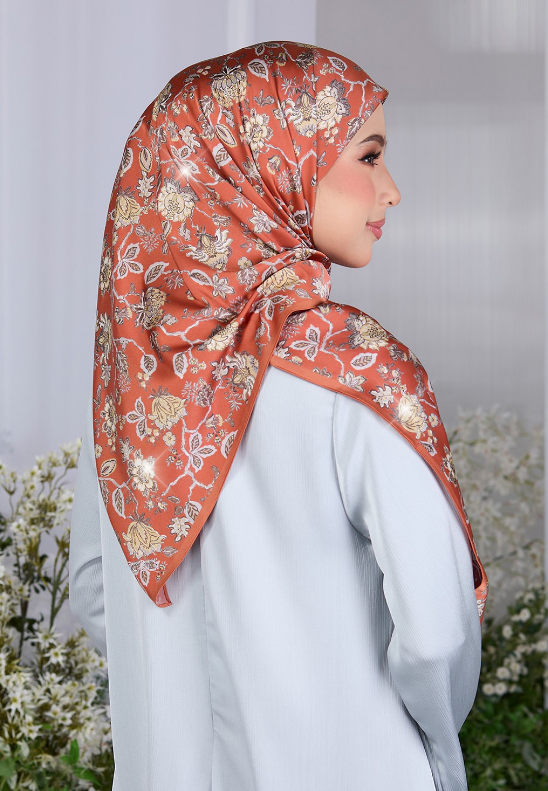 SQ FLUERYN BLOOM PRINTED DIAMOND